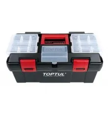Ящик для інструментів Toptul пластиковий 3 секції 445x240x205 (TBAE0302)