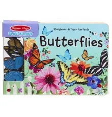 Развивающая игрушка Melissa&Doug книга с фигурками бабочек (MD31281)