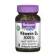 Вітамін Bluebonnet Nutrition Вітамін D3 5000IU, 60 вегетаріанських капсул (BLB-00368)