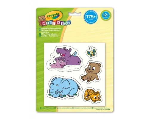 Набір для творчості Crayola Mini Kids стикерів Тварини (256291.124)