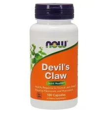 Трави Now Foods Кіготь Диявола (Гарпагофітум), Devil's Claw, 100 капсул (NOW-04650)