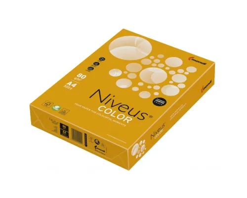 Папір Mondi Niveus COLOR NEON Orange A4, 80g, 500sh (A4.80.NVN.NEOOR.500)