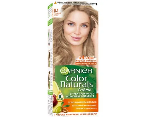 Краска для волос Garnier Color Naturals 8.1 Песчаный берег 110 мл (3600540676825)