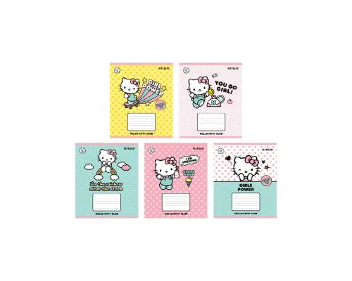 Тетрадь Kite Hello Kitty, 12 листов, линия (HK22-234)