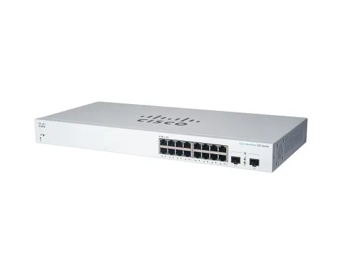 Коммутатор сетевой Cisco CBS220-16T-2G-EU