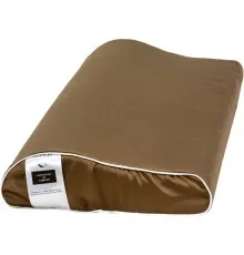 Подушка MirSon ортопедична 6120 Delicate satin Cacao Kiddy Boy 50х29х5/8 (2200003262742)