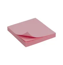Папір для нотаток Axent 75x75мм, 100 аркушів рожевий (D3314-03)