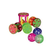 Игрушка для кошек Trixie Мяч/валик с погремушкам d=4.5 см (4011905409917)