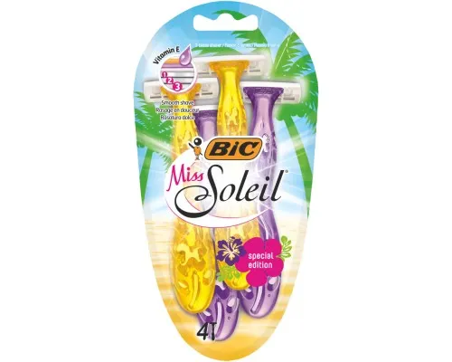 Бритва Bic Miss Soleil Tropical 4 шт. (3086123493049)