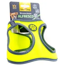 Шлей для собак GimDog Alfresco неопрен XXS 28-32 см желтая (8009632059839)
