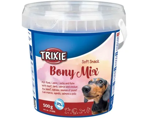 Лакомство для собак Trixie Bony Mix Косточки для собак 500 г (4011905314969)