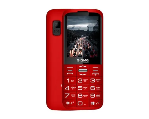 Мобильный телефон Sigma Comfort 50 Grace Type-C Red (4827798121825)