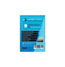 Протектор для карт Games7Days 45 х 68 мм, Mini Euro, 50 шт (PREMIUM) (GSD-024568)