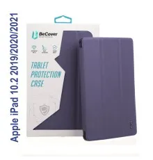 Чохол до планшета BeCover Tri Fold Soft TPU mount Apple Pencil Apple iPad 10.2 2019/2020/2021 Purple (706746)