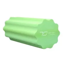 Масажний ролик 7Sports YOGA Roller EVA RO3-45 профільований 45 х 15 см Зелений (RO3-45 GREEN)