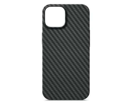Чехол для мобильного телефона Armorstandart LikeCarbon MagCase Apple iPhone 15 Black (ARM69289)