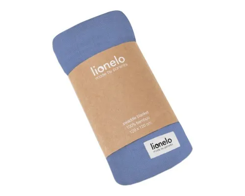 Пелюшки для малюків Lionelo Bamboo Swaddle Blue Denim (LO-BAMBOO SWADDLE BLUE DENIM)