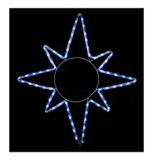 Гирлянда Delux Motif flash Star 65 х 75 см белый IP44 EN (90012985)