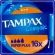 Тампони Tampax Compak Super Plus з аплікатором 16 шт. (8001841300399)