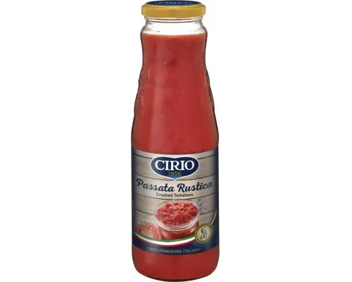 Овочева консервація Cirio Rustica Томати подрібнені класичні 680 г (8000320010088)