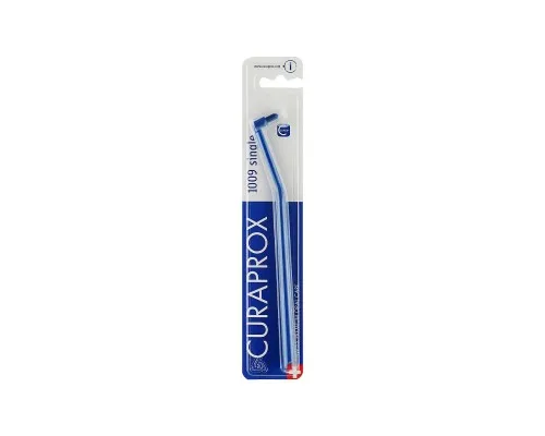 Зубная щетка Curaprox CS 1009 Single & Sulcular 9 мм Монопучковая Темно-синяя (CS 1009-01)