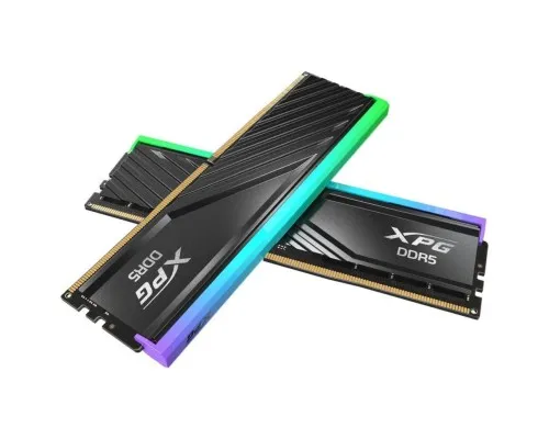 Модуль пам'яті для комп'ютера DDR5 48GB (2x24GB) 6000 MHz XPG Lancer Blade RGB Black ADATA (AX5U6000C3024G-DTLABRBK)