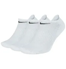 Шкарпетки Nike U NK EVERYDAY CUSH NS 3PR SX7673-100 34-38 3 пари Білі (888408294500)