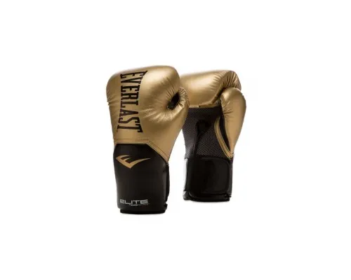 Боксерські рукавички Everlast Elite Training Gloves 870294-70-15 золотий 14 oz (009283608989)