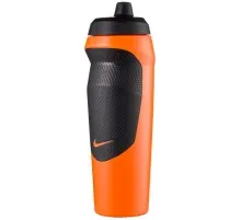 Бутылка для воды Nike Hypersport Bottle 20 OZ чорний, помаранчевий 600 мл N.100.0717.899.20 (887791359933)