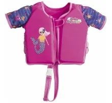 Жилет для купання Aqua Speed Swim Vest With Sleeves 32147-03 рожевий, синій Діт 18-30кг (6942138954630)
