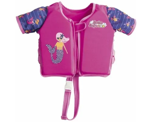 Жилет для купання Aqua Speed Swim Vest With Sleeves 32147-03 рожевий, синій Діт 18-30кг (6942138954630)