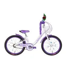 Велосипед Formula Cherry Vbr 20" 10" St 2024 Білий з бузковим (OPS-FRK-20-207)
