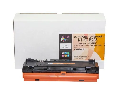 Картридж NewTone Xerox B205/210/215, 106R04348 Black 3K (NT-KT-B205)