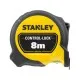 Рулетка Stanley CONTROL-LOCK, 8мх25мм, в прорезиненном корпусе,с двухсторонней шкалой (STHT37232-0)