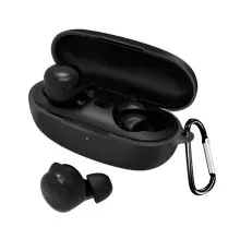 Чохол для навушників BeCover Silicon для QCY T17 Black (710175)