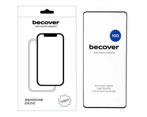 Скло захисне BeCover Infinix Note 40 (X6853) 10D Black (712331)