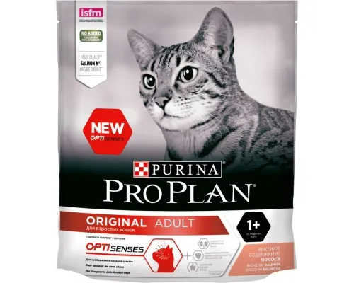 Сухой корм для кошек Purina Pro Plan Original с лососем 400 г (7613036545037)