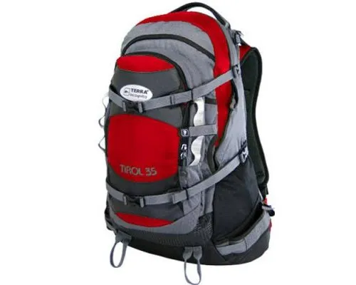 Рюкзак туристичний Terra Incognita Tirol 35 red / gray (4823081500759)