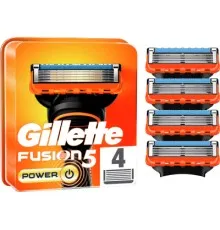 Сменные кассеты Gillette Fusion5 Power 4 шт. (7702018877591/7702018867219)