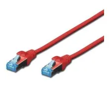 Патч-корд Digitus 5м, cat.5e, SF-UTP, AWG 26/7, red (DK-1531-050/R)