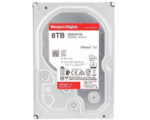 Жесткий диск 3.5 8TB WD (WD8003FFBX)