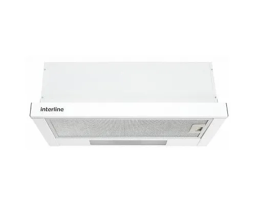 Вытяжка кухонная Interline SLIM WH A/60/2/T