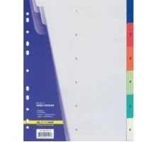 Роздільник сторінок Buromax colored, 6 dividers (BM.3210)