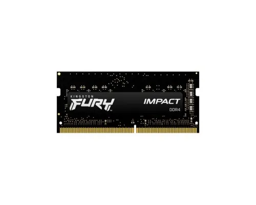 Модуль памяті для ноутбука SoDIMM DDR4 16GB 2666 MHz FURY Impact Kingston Fury (ex.HyperX) (KF426S16IB/16)