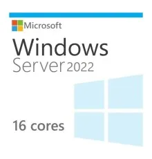 ПЗ для сервера Microsoft Windows Server 2022 Standard - 16 Core License Pack Commerci (DG7GMGF0D5RK_0005)
