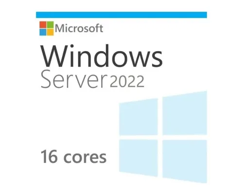 ПЗ для сервера Microsoft Windows Server 2022 Standard - 16 Core License Pack Commerci (DG7GMGF0D5RK_0005)