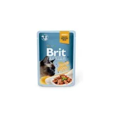 Влажный корм для кошек Brit Premium Cat 85 г (филе тунца в соусе) (8595602518548)