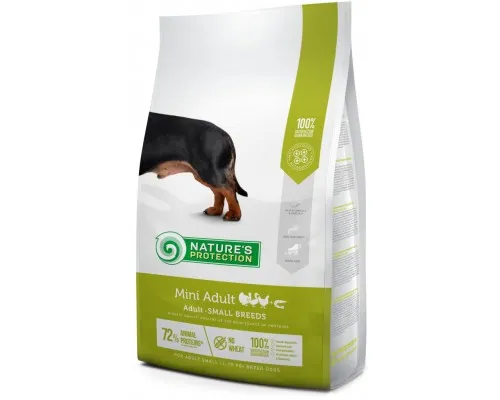 Сухой корм для собак Natures Protection Mini Adult Small breeds 7.5 кг (NPS45732)