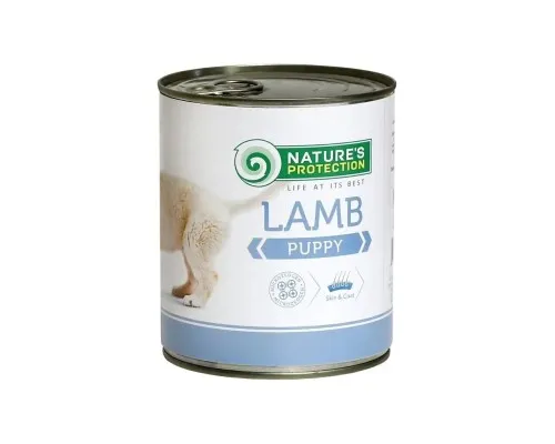 Консервы для собак Natures Protection Puppy Lamb 400 г (KIK24627)
