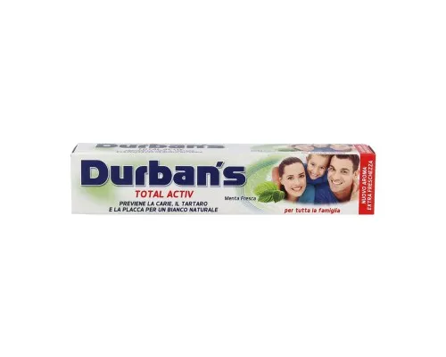 Зубна паста Durbans Тотал актив 75 мл (8008970010533)